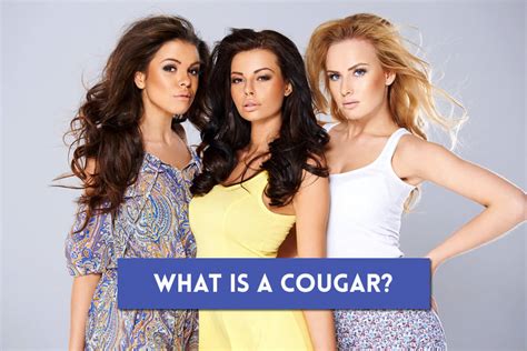 cougar woman definition|How to Know if a Woman is a Cougar: 12 Steps (with Pictures).